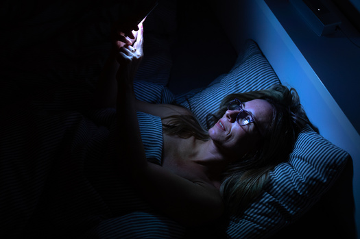 Since the onset of COVID 19, the average American now spends 13 hours each day looking at some kind of blue light-emitting screen. (Adobe Stock)