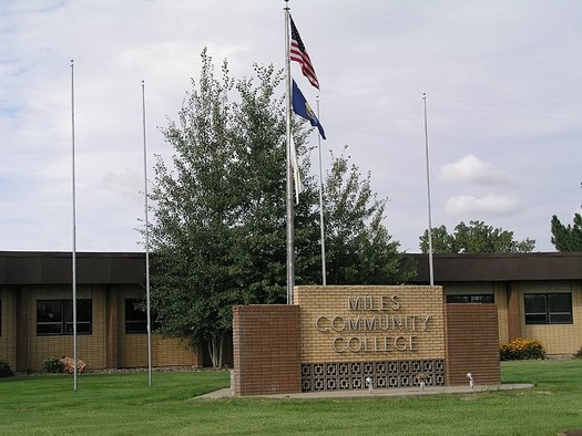 Miles Community College is a small college in eastern Montana. (David Schott/Wikimedia Commons)