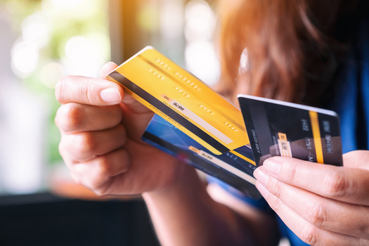 Americans' total credit card balance is $986 billion in the fourth quarter of 2022, according to consumer debt data from the Federal Reserve Bank of New York. (Adobe Stock)