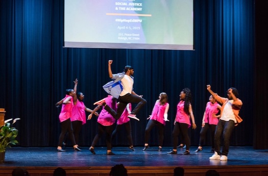 Hip Hop Higher Ed Symposium programming brings hip-hop culture and scholarship to North Carolina college students. (Stephanie Reed)