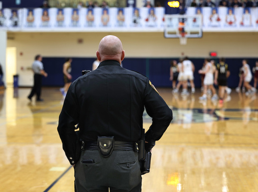 According to EducationWeek, 91% of all School Resource Officers nationwide are armed. (Adobe Stock)