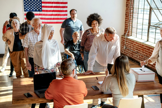 In 2022, Connecticut became the 47th state to allow early voting when the Early Voting Amendment. But, voter rights advocates feel more needs to be done to guarantee people's rights to vote. (Adobe Stock)