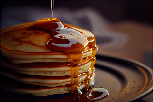 Research shows providing information to consumers about the beneficial impact alternative syrups have in diversifying forests and building climate resiliency motivated consumers to pay as much as a $1.10 more per 12-ounce bottle. (Adobe Stock)