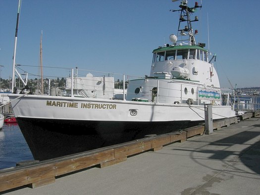 Seattle Central College's maritime program was nearly cut in 2022 because of a lack of funding. (Joe Mabel/Wikimedia Commons)