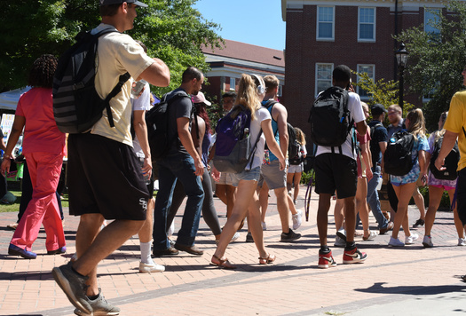 New Mexico's college or higher graduation rate is 28.1%, compared with 30.3% in neighboring Arizona, according to data from the World Population Review. (Sharkshock/AdobeStock)