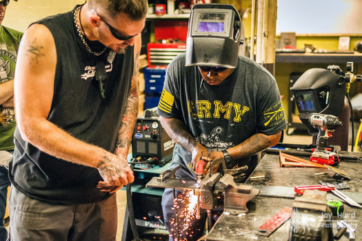Operation Charlie Bravo operates from a 13,000-square-foot building and provides a safe place for veterans to go and hang out with other veterans. (Jay Hurd Photography)