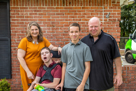 Robbin and Steve Brydges adopted their two boys, Dawson and Dalton, to keep them together. They encourage others to explore the benefits of adoption. (Dave Thomas Foundation for Adoption)