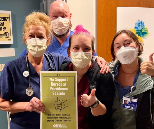Nurses at Providence Seaside Hospital serve patients on a wide range of the Oregon coast. (Oregon Nurses Association)