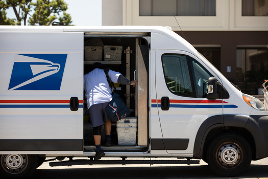 U.S. Postal Service data show a 12.5% decrease in the number of retail counter clerks who staff post office retail counters and distribute mail to letter carriers. (Matt Gush/Adobe Stock)