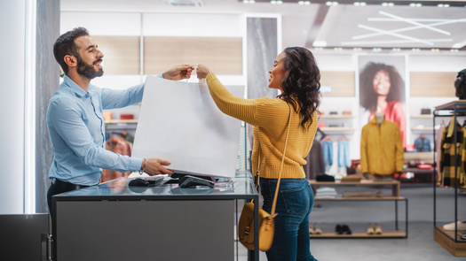 More than 129,000 Marylanders are employed as retail salespersons or cashiers, and more than 40% of those have incomes below a survival-level budget. (Adobe Stock)