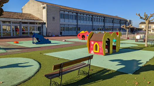 In 2022, the Living Schoolyards Act was introduced in Congress, which would direct federal resources toward greening school grounds like those above. However, the bill failed to advance out of committee. (Adobe Stock)