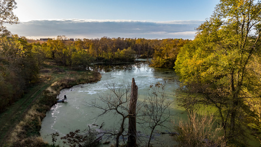 Nebraska's extensive wetlands include marshes, lakes, river and stream backwaters, oxbows, wet meadows, fens, forested swamps, and seeps. (Phyre Sky/Adobe Stock)