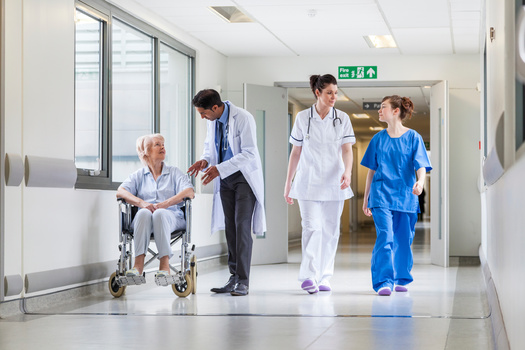 A report from the Healthcare Association of New York State finds almost half of New York's hospitals reduced or eliminated services to mitigate staffing challenges, all while making sure critical services remain available. (Adobe Stock)