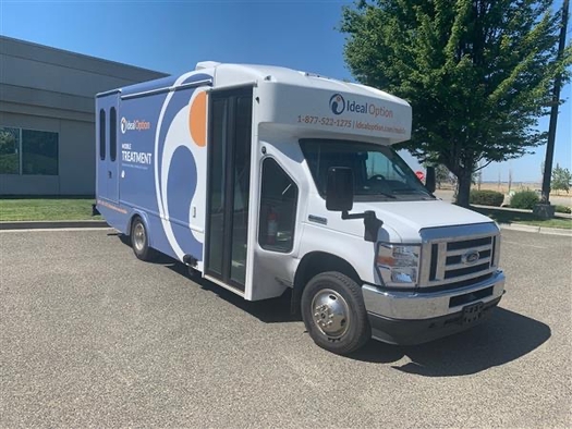 Ideal Option's mobile clinic for substance abuse treatment is operating in the small eastern Idaho town of Rexburg. (Ideal Option)