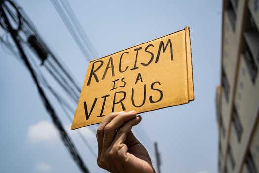 Statistics show hate crimes targeting Black people remain the most prevalent in California, rising 12.5% from 2020 to 2021. (Wachiwit/Adobestock)