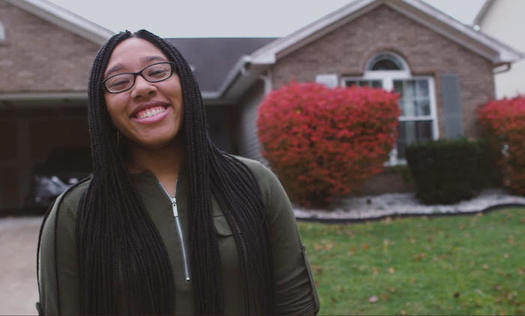 Former Kentucky foster youth Tia Humphrey now helps advocate for policies that help ensure young people leaving foster care are off to a good start as they enter adulthood. (Tia Humphrey)