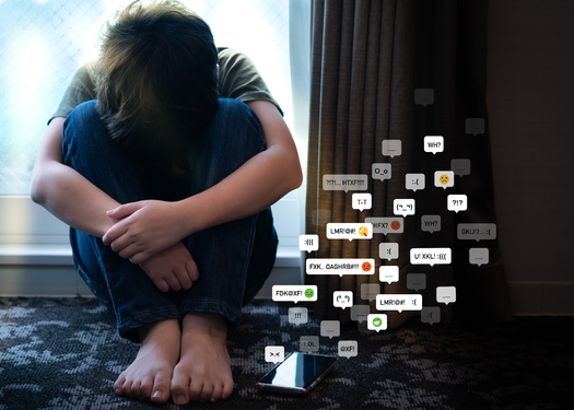 Data from the Centers for Disease Control and Prevention show that in 2021, almost 16% of high school students reported being bullied through texting or social media. (myboys.me/Adobestock)