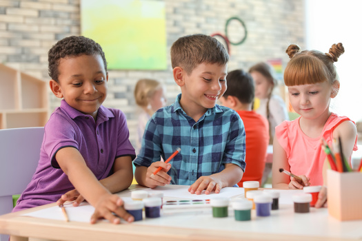 The new Kids Count Data Book indicates 54% of 3- and 4-year-olds in Maryland were not enrolled in preschool programs between 2017 and 2021. (Adobe Stock)