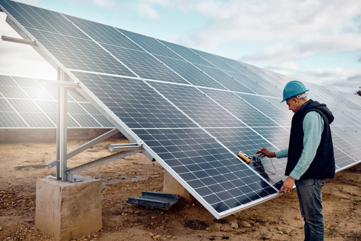 The National Renewable Energy Laboratory finds solar resources make up around 90% of potential renewable energy generation potential on tribal lands in the contiguous 48 states. (Adobe Stock)