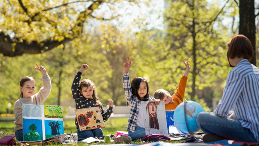 A study by the American Institutes for Research showed children who participated in outdoor education programs raised their science test scores by 27%. (Adobe Stock)