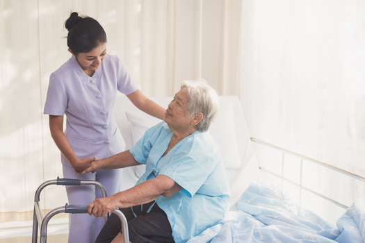 The Bureau of Labor Statistics reports there are about 220,200 openings for nursing assistants and orderlies each year over the course of a decade. (Adobe Stock)
