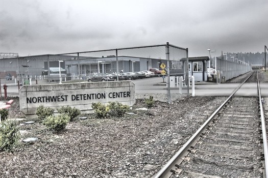 A University of Washington Center for Human Rights investigation detailed unsanitary conditions at the Northwest Detention Center dating back to 2018. (clpmag/Flickr)