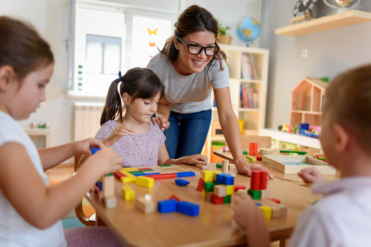 According to Salary.com, Missouri child care workers typically earn between $32,581 and $41,250 annually. (lordn/Adobe Stock)