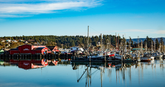 Ilwaco, Wash., is a town in the state's southwest corner with a population of about 1,000. (Bob/Adobe Stock)