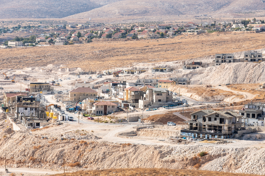 As of 2023, there are more than 450,000 Israeli settlements along the West Bank of Palestine, comprising 14% of the area's population. (Trocaire/Wikimedia Commons)