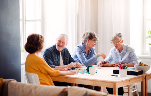 Three positive trends for seniors nationwide in UnitedHealthcare's 2023 Senior Report were a 6% decrease in the number experiencing food insecurity, a 7% increase in those with access to high-speed internet, and a 16% increase in the number of geriatric providers. (Halfpoint/Adobe Stock)
