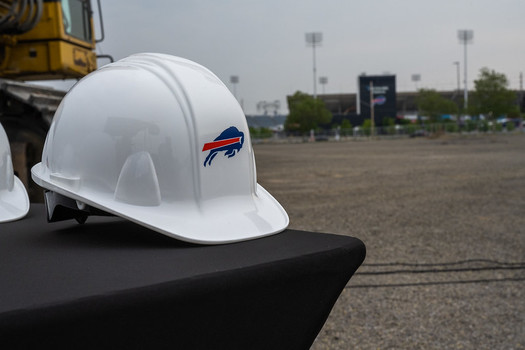 The entire project involving the new Buffalo Bills facility will be to build the 1.35 million-square-foot open-air stadium with 60,000 to 63,000 seats, with an expandable capacity for special events. (Gov. Kathy Hochul)