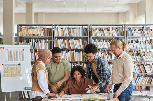 The Transactional Records Access Clearinghouse finds there are more than 10,000 immigrants in ICE detention as of July 2023, down from a high of 20,000 in May 2019. (Adobe Stock)