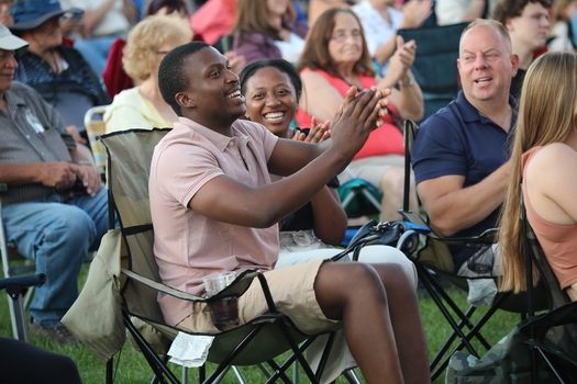 In South Dakota, Levitt at the Falls says it has offered shows dedicated to strengthening the social fabric of communities. This weekend, music will highlight the culture of the Kunama people from Africa. (Photo courtesy of Levitt organization)