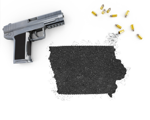 In an average year, 302 people die and 489 are wounded by guns in Iowa. Iowa has the 38th-highestrate of gun violence in the U.S., according to Everytown for Gun Safety. (Adobe Stock)