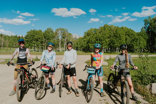Queer Bike Brigade participants are among approximately 3 million LGBTQ+ people estimated to live in rural America. (Ilana Newman)