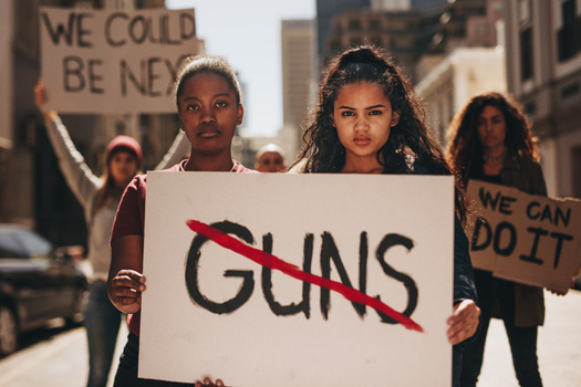 The Southern Poverty Law Center report finds that school safety is a major concern for youths, and that worry about school shootings is associated with a host of negative mental-health outcomes. (Jacob Lund/AdobeStock)