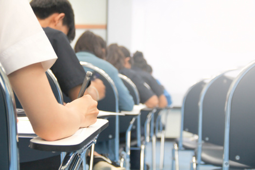 High school graduation rates in Massachusetts increased in the classes of 2020, 2021 and 2022, which did not have to pass the MCAS due to the COVID-19 pandemic, according to Citizens for Public Schools. (Adobe Stock)