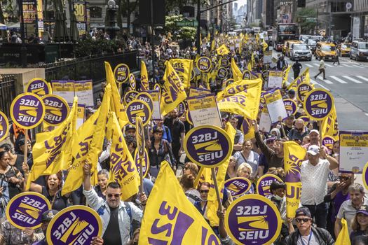 The Bureau of Labor Statistics finds employment of janitors and building cleaners is projected to grow 4% between 2021 and 2031, which is a similar rate for all occupations. (32BJ SEIU)