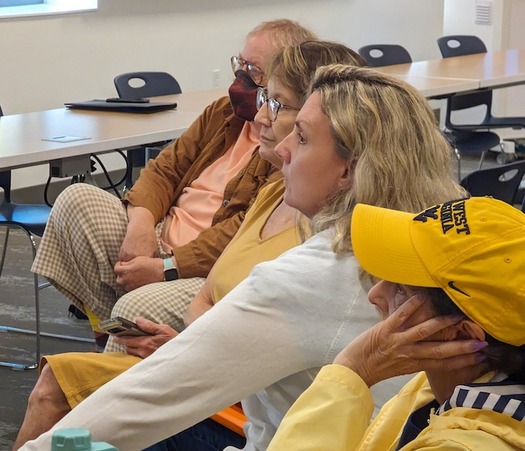 Residents, alumni and stakeholders voiced concerns and input about recently announced West Virginia University budget cuts at a series of community sessions. (West Virginia Create/Facebook)