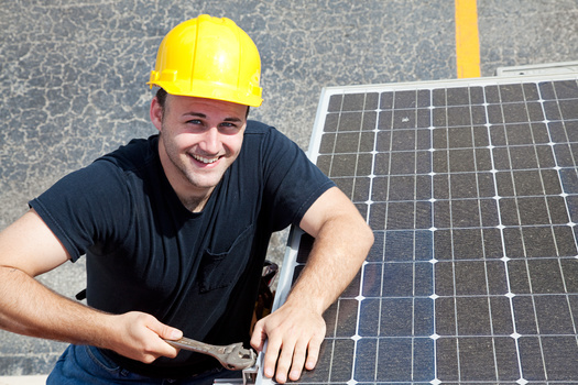 More than 100,000 clean-energy job openings have sprung up across the U.S. since President Joe Biden signed the Inflation Reduction Act, according to Climate Power, a coalition of environmental groups. (Lisa F. Young/Adobe Stock)