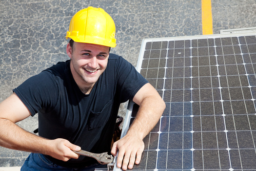 More than 100,000 clean-energy job openings have sprung up across the U.S. since President Joe Biden signed the Inflation Reduction Act, according to Climate Power, a coalition of environmental groups. (Lisa F. Young/Adobe Stock)