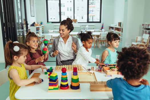 In the Natural State, 33% of children from birth to age 6 are eligible for a Child Care & Development Block Grant subsidy under federal rules, on average, each month. (Bernardbodo/Adobe Stock)