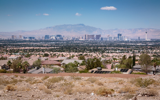 Since 1970, Las Vegas has become 5.9 degrees warmer, according to Climate Central. (Adobe Stock) 