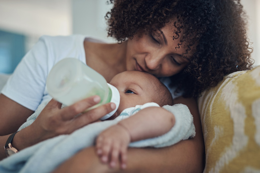 The Center on Budget and Policy Priorities says nationwide, up to 600,000 eligible people would be turned away from the Special Supplemental Nutrition Program for Women, Infants and Children under a spending proposal from House Republicans. (Adobe Stock)
