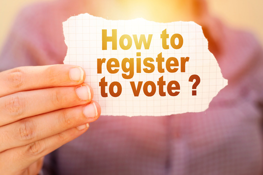 Census data shows the most common method of voter registration was via the Department of Motor Vehicles. (Adobe Stock)