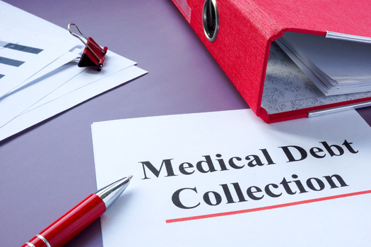 Proponents of banning medical debt from credit reports makes the system more fair, since low-income people and people of color are disproportionately burdened by medical bills. (Adobe Stock)