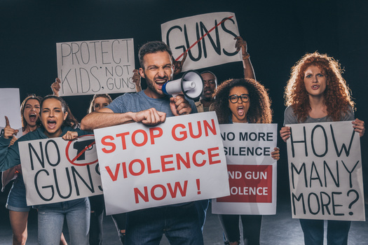 The Gun Violence Archive reports there have been 520 mass shootings to this point in 2023, 125 fewer than the total number of mass shootings in 2022. (Adobe Stock)