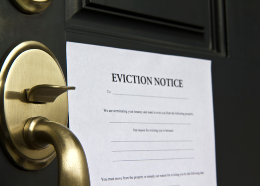 Only 546 of the tenants in the the 5,563 eviction cases filed in Nebraska in the first half of 2023 were represented by legal counsel. (tab62/Adobe Stock) 