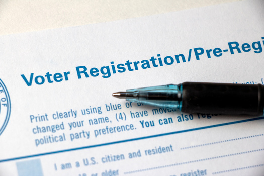 In South Dakota, a voter registration form with an original signature has to be received by a county auditor's office 15 days before Election Day. (Adobe Stock)