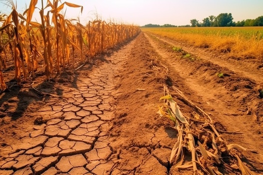Droughts can cause drinking water shortages and negatively impact crop production, so researchers want to help agricultural producers better plan for how they'll prepare for them. (Adobe Stock)
